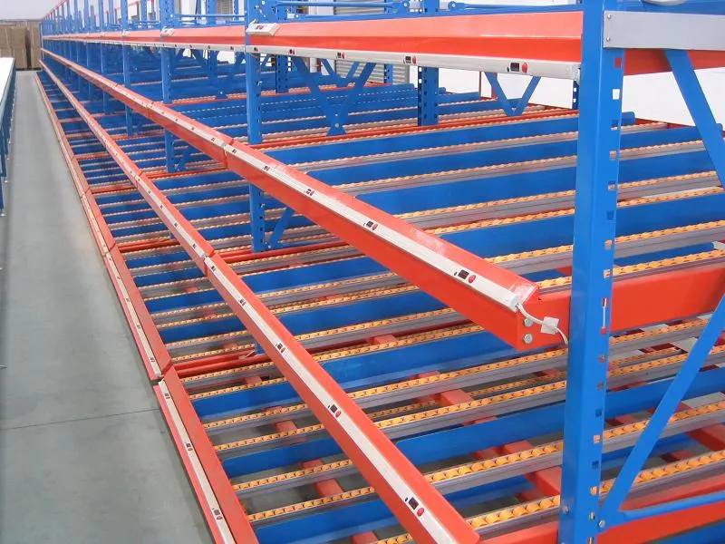 Industrial Storage Steel Carton Flow Through Gravity Racking