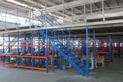 Racks de mezanino para armazenamento em armazéns industriais